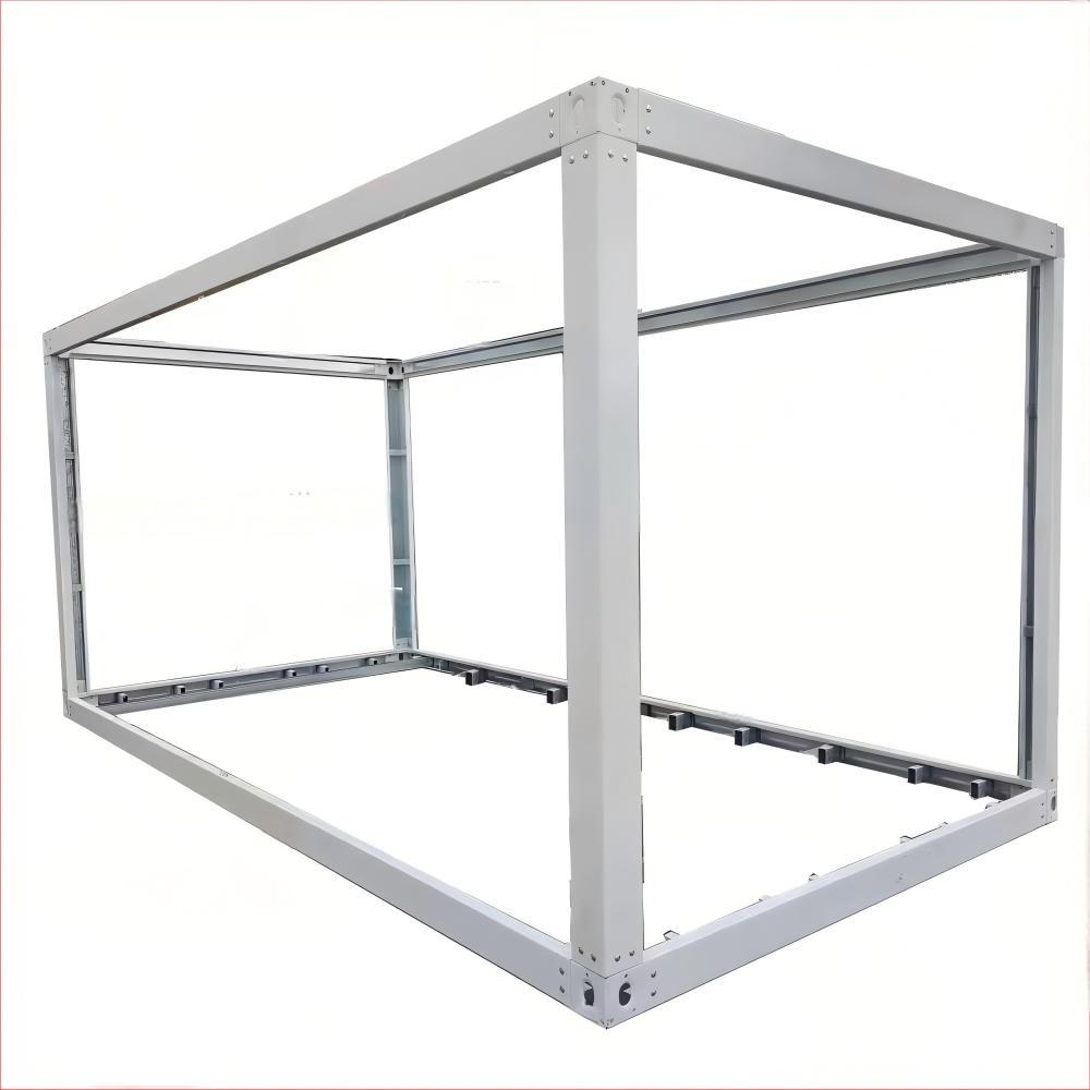 Customizable Sandwich-panel Container Houses Are Used for On-site Dormitory and Temporary Buildings at Construction Sites.