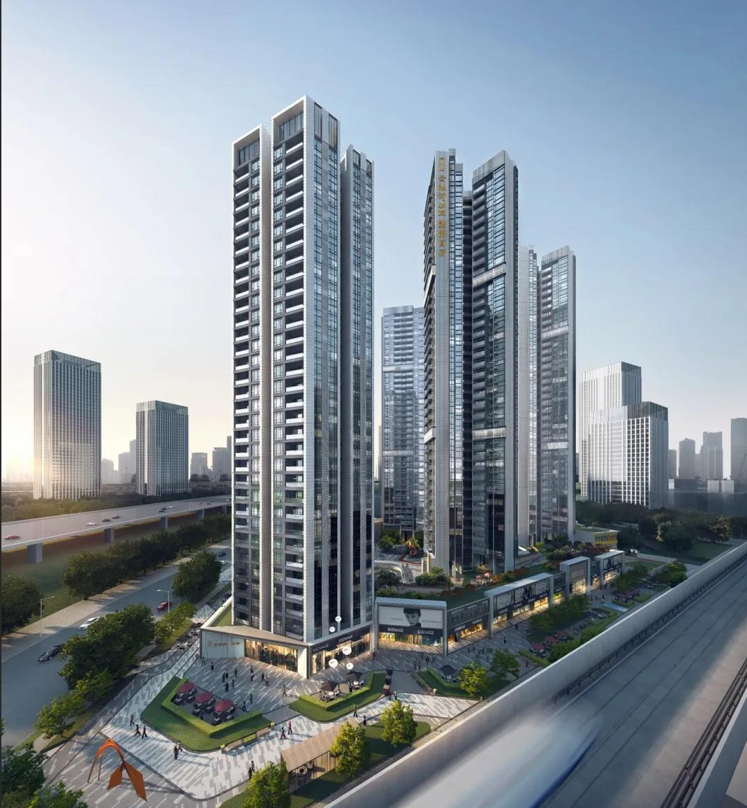 High Rise Steel Structure Building Office Tower Hotel Apartment Multi Story Prefabricated Building