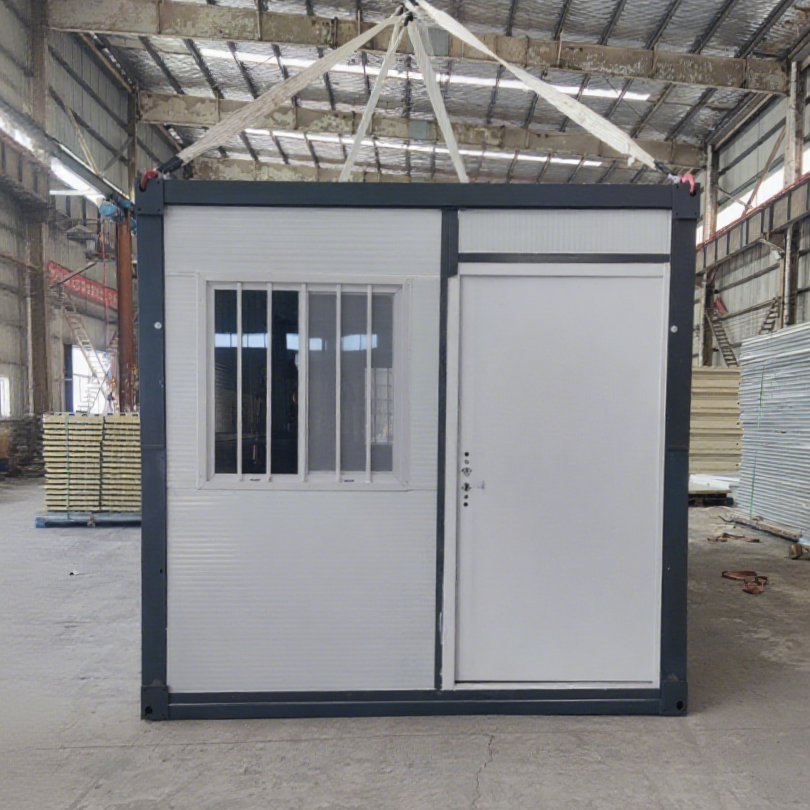Commercial Foldable Container House Prefab Building for Shops Cafes Retail Outlets