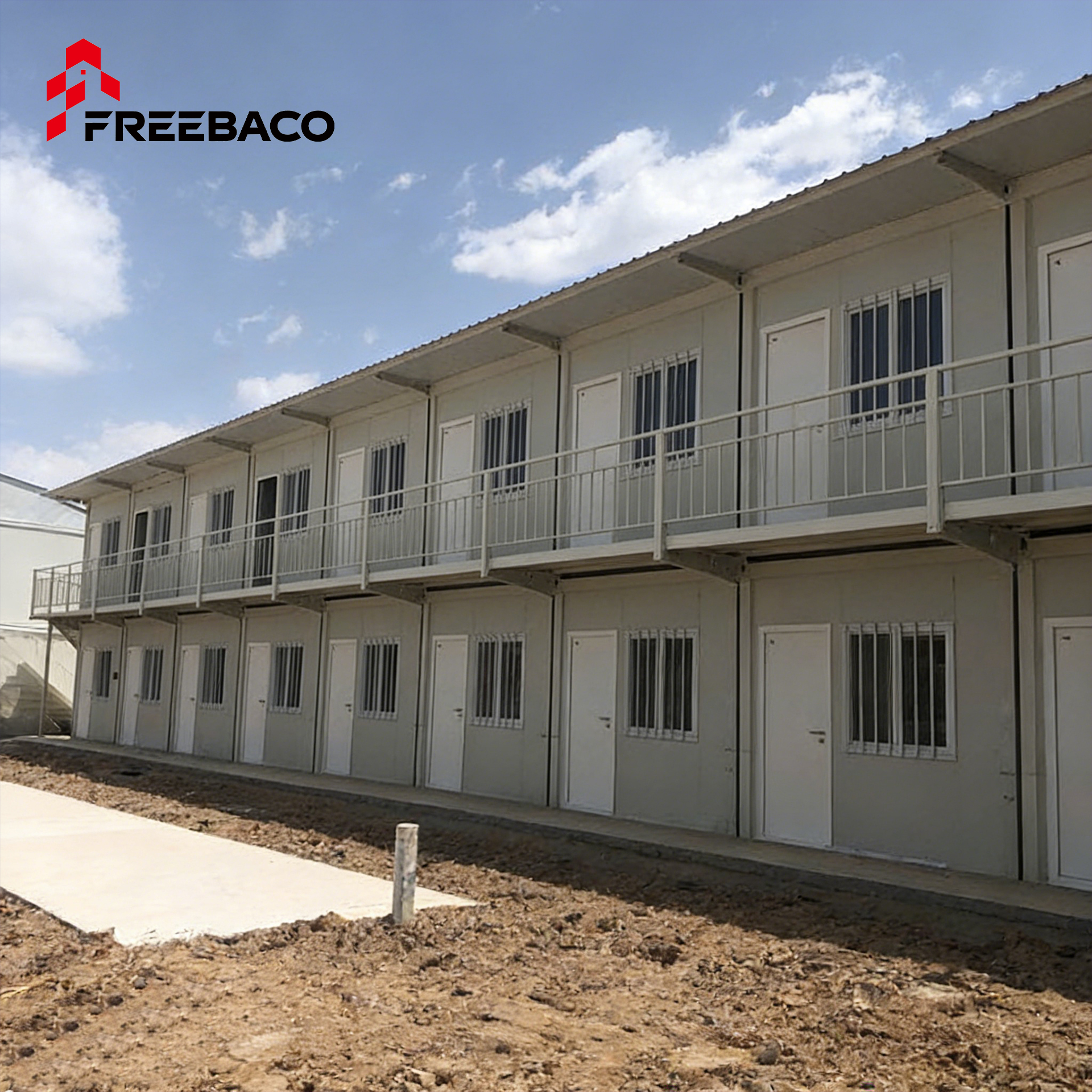 Easy Assemble Mobile Detachable Tiny Home Modular Office Buildings Hotel Worker Camp Prefab Flat Pack Container House
