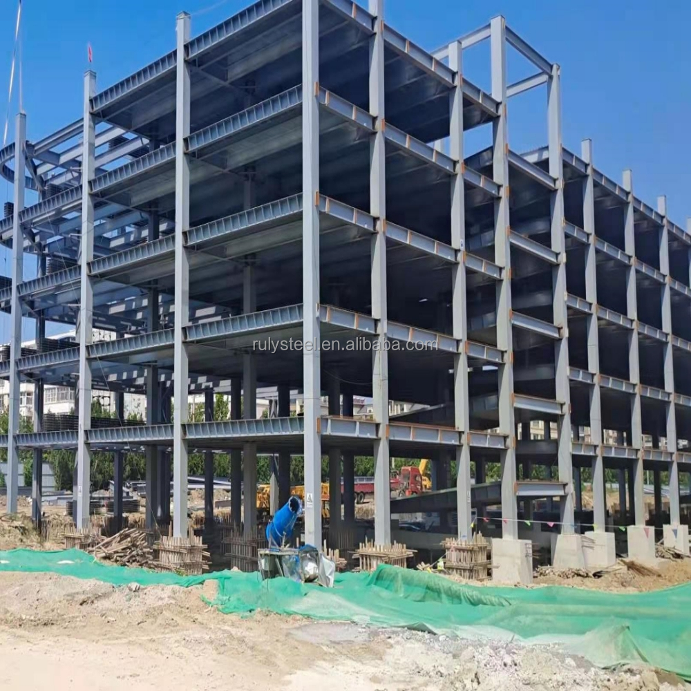 Steel Structure Building For Hotel Hospital Office Gym School Mall &amp; Prefab Apartment