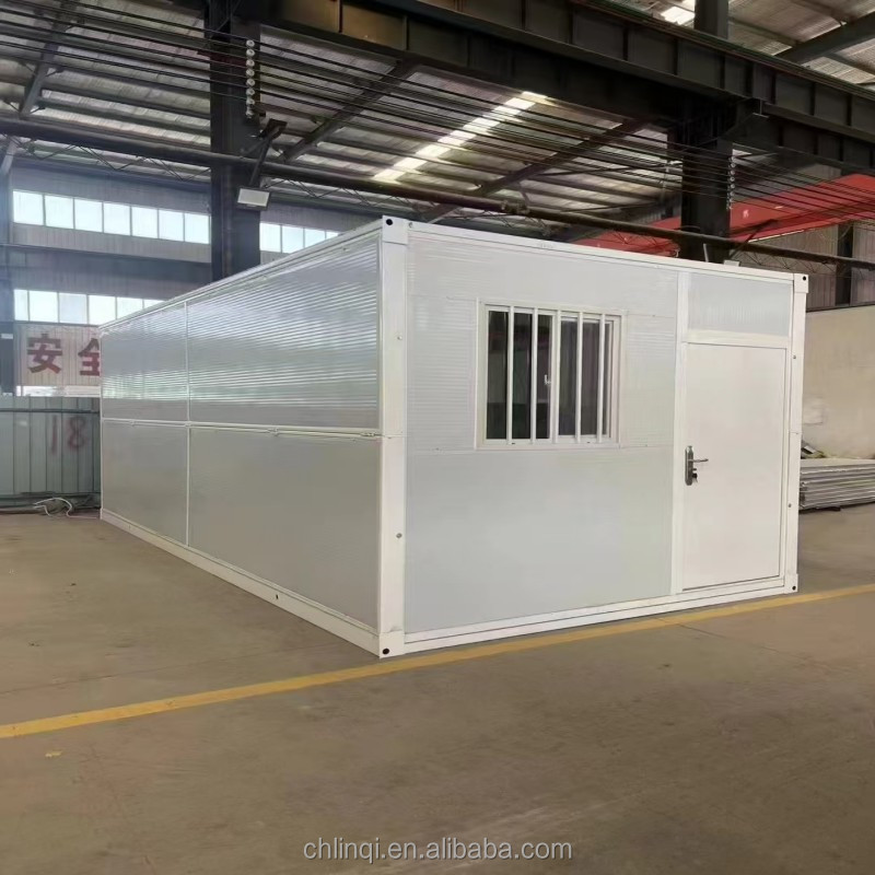 20ft &amp; 40ft Mobile Prefabricated Modular Steel Container Portable Foldable Site Office for Temporary Use in Hotels and Shops