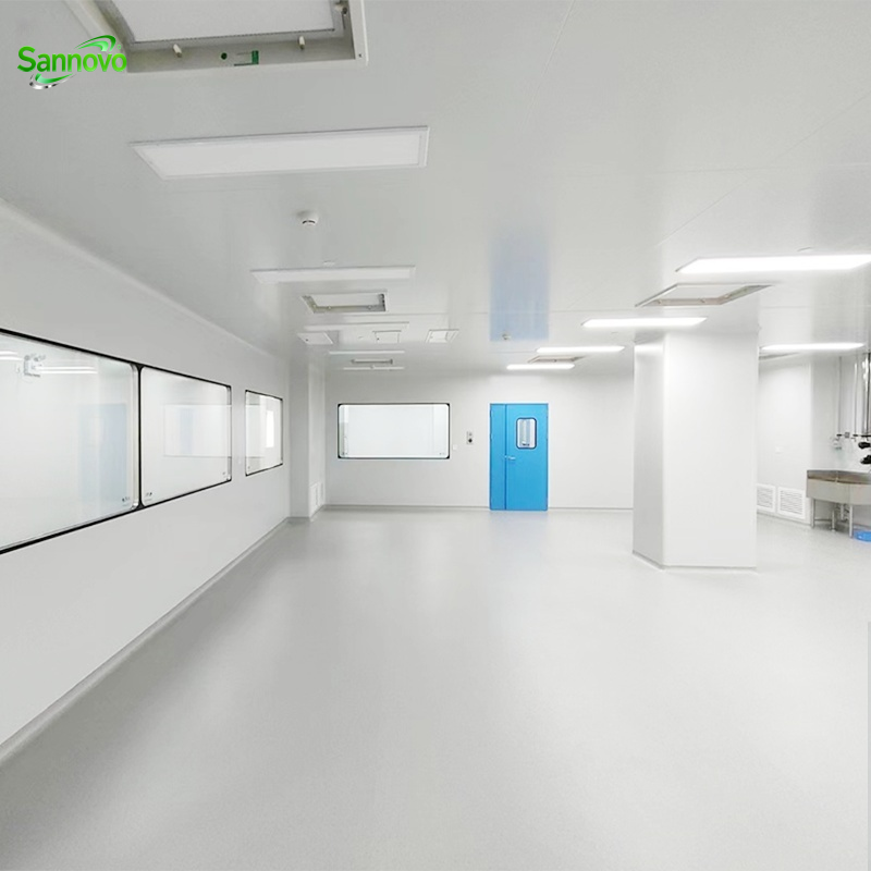 Modular Project Fireproof Construction Hospital Iso 8 Wall Class 10000