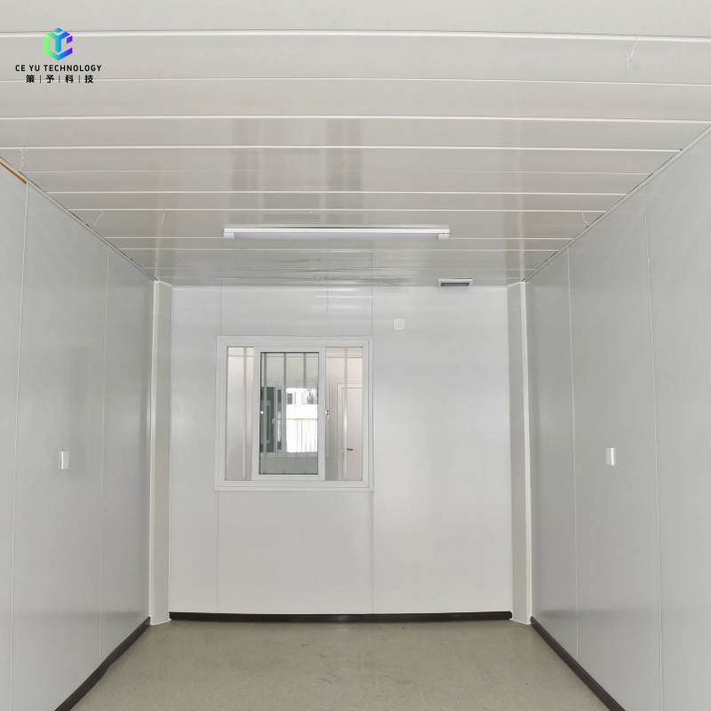 Robust Waterproof Fireproof Modular Building for Construction Site Office Labor Dormitory and Emergency Shelter Flat Pack House