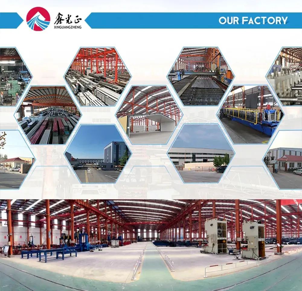 Modular Prefabricated Metal Steel Structure Workshop Constructed Warehouse Building