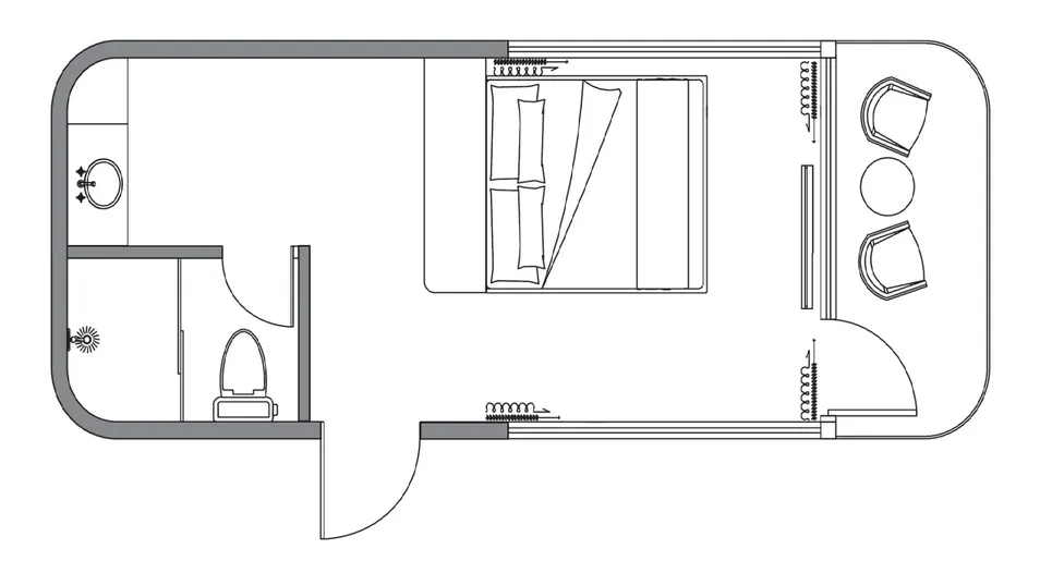 Outdoor Space Capsule Cabin Design