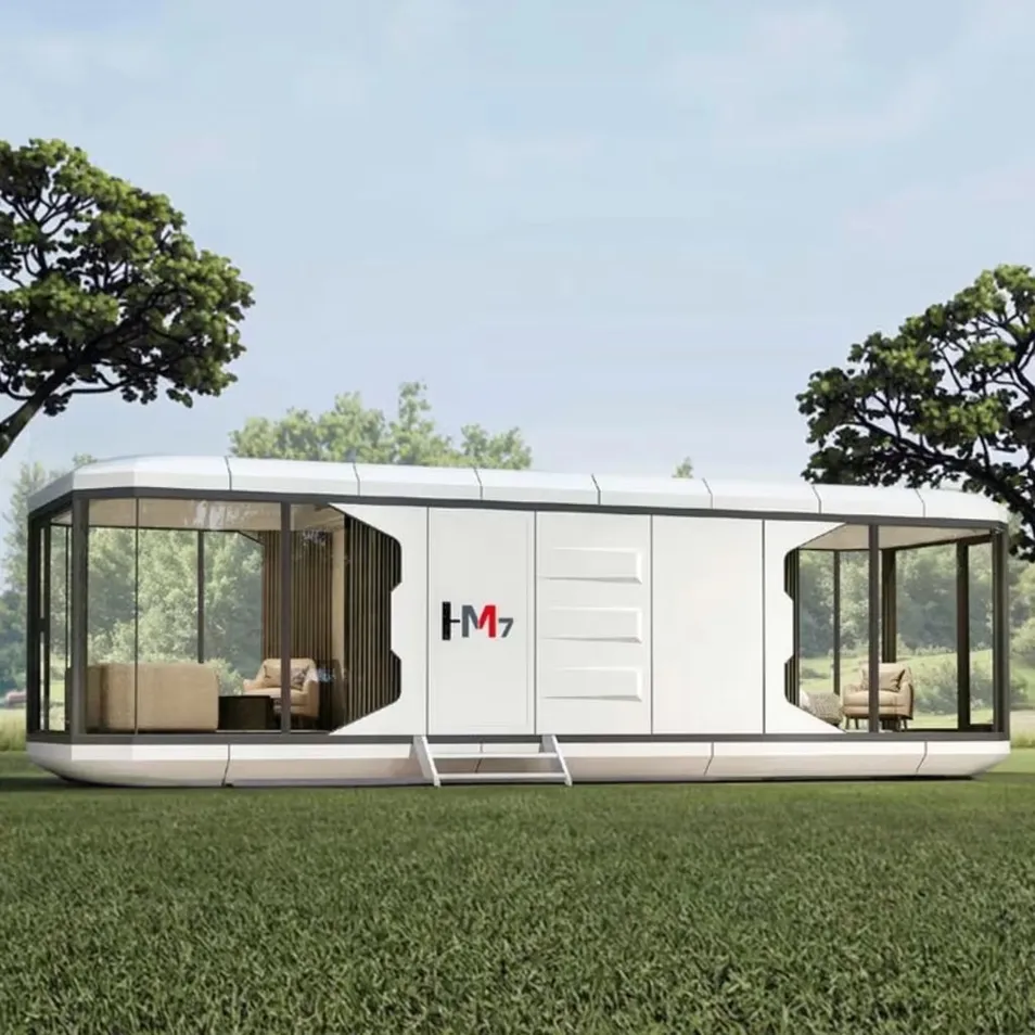 Space Capsule House External
