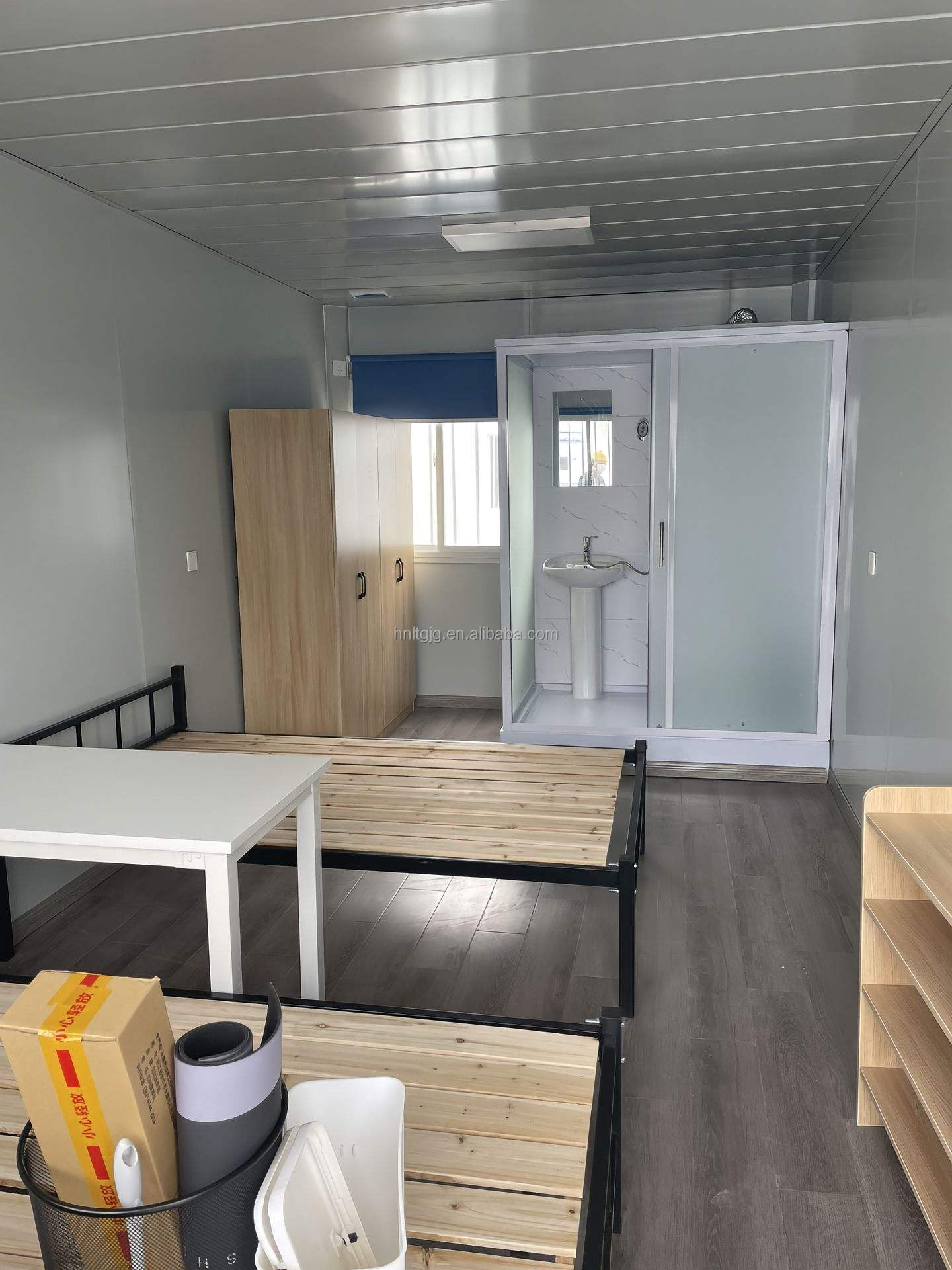 Neat Row Industrial Modular Container Dormitory for Labor Camp