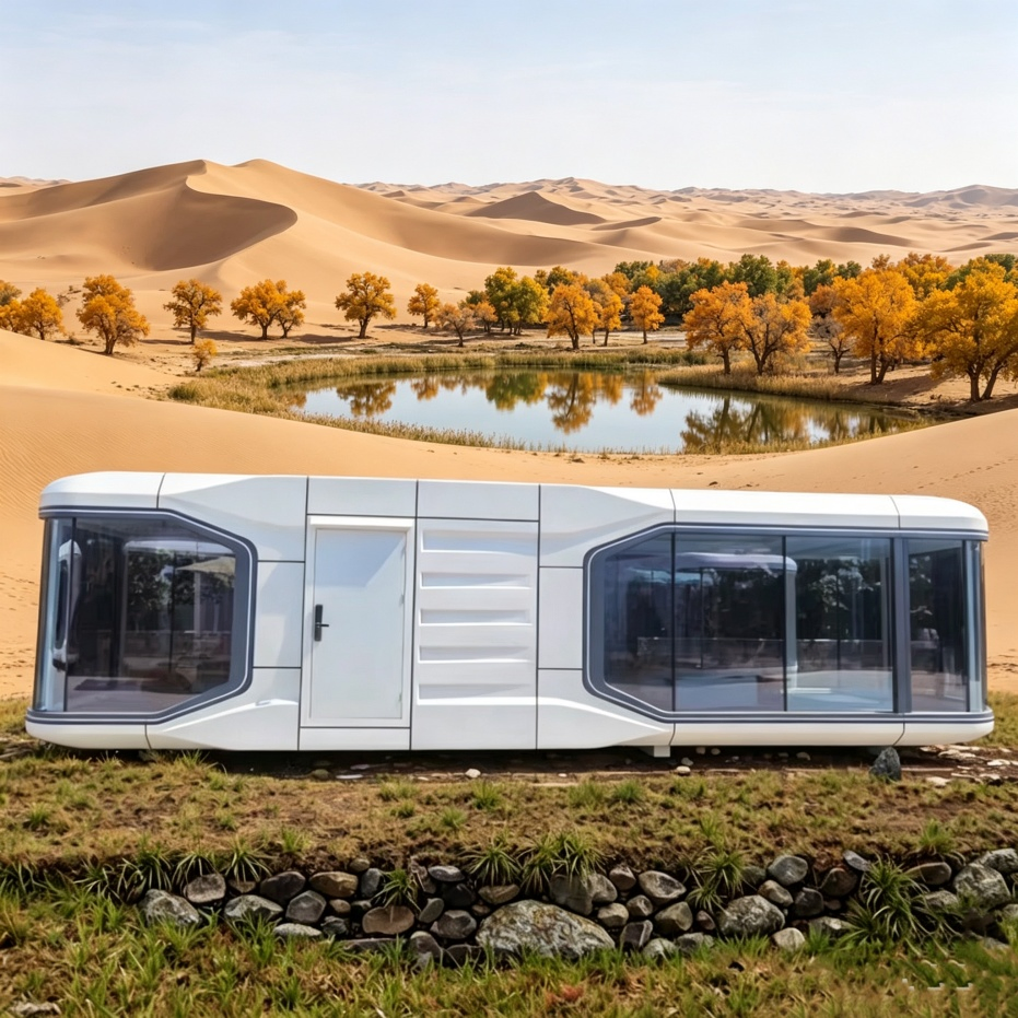 Quality Assurance Fireproof Luxury High-Quality Assembled Prefab Modular Space Capsule House for Tourism Accommodation