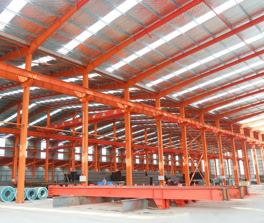 Modular Prefabricated Metal Steel Structure Workshop Constructed Warehouse Building