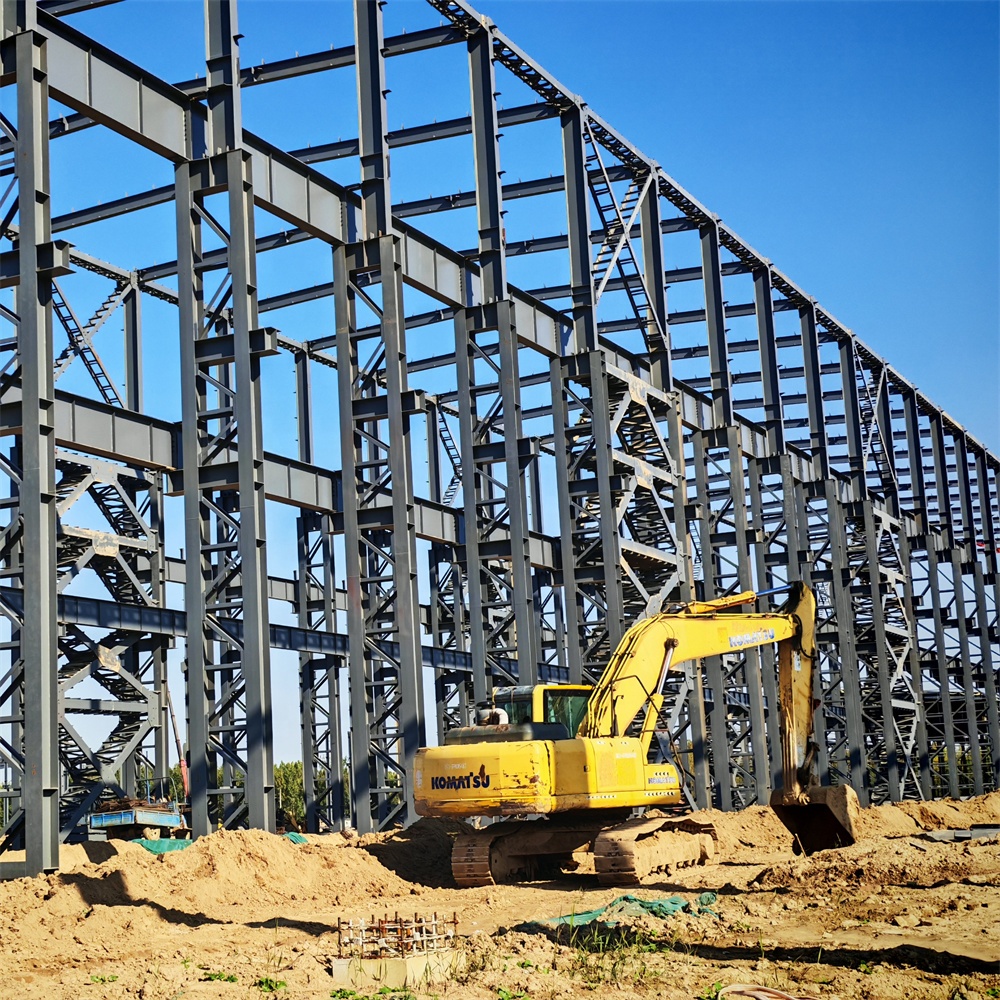 Smart Steel Structure Building Design For Future Technology Ready For Automation And Digital Management System