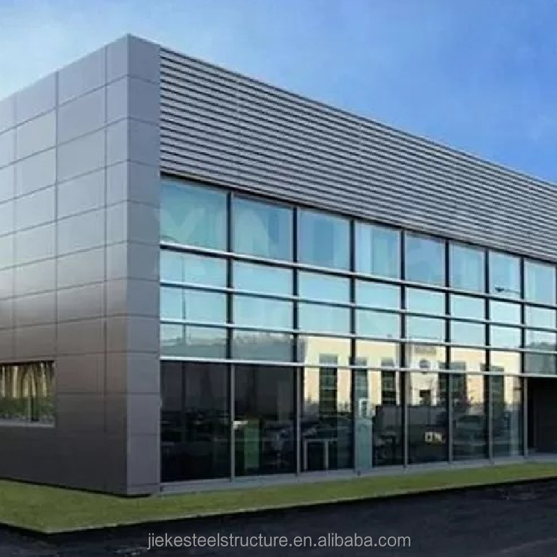 Stylish Quick-Build Steel Structure Flagship Shop - Flexible Modular Storefront for Urban Brand Establishment