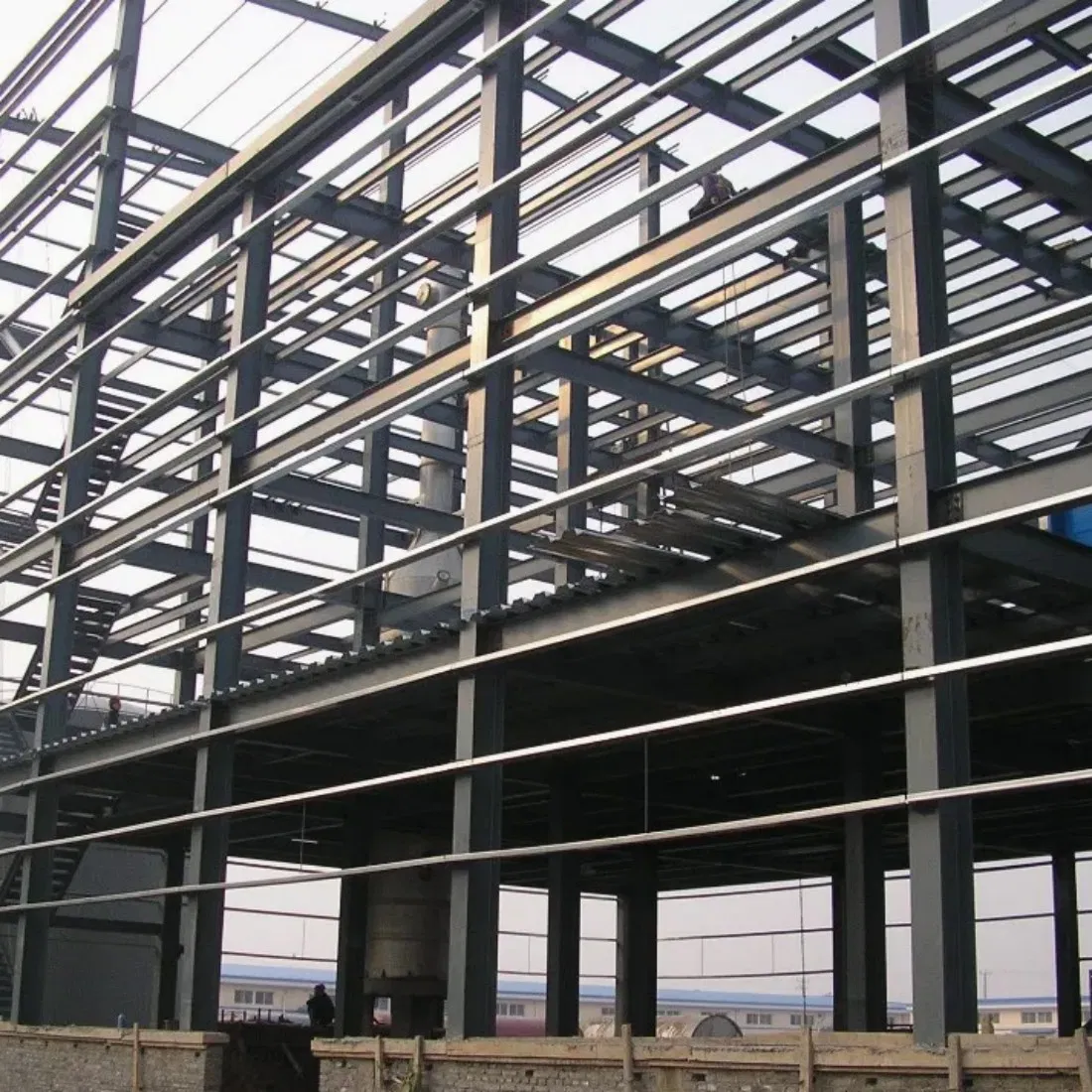 Commercial and Residential Building Modular Commercial Building Multi Storey Steel Frame Structure Building