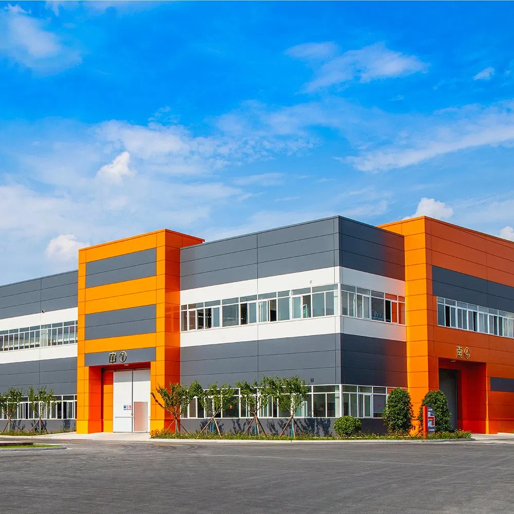 Industry Prefabricated Prefab Fabricated Modular Modern Mobile Workshop Warehouse Greenhouse Building Design Galvanized Light Steel Frame Construction Structure