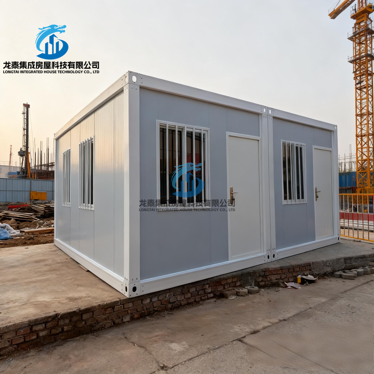 Economical Detachable Quick-Assembly Modern Container House High Efficiency Low Cost Construction Site Dormitories Temporary