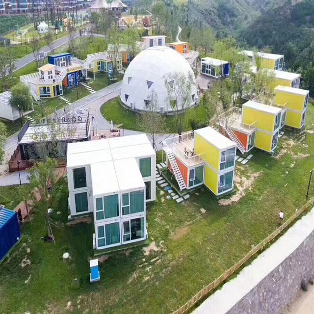 High Quality Container House Living Space with Good Insulation for Warehouse Temporary 20ft With Bathroom or Shower Container