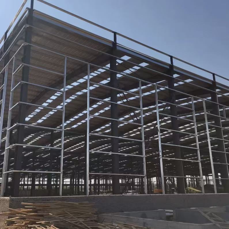 Multi-Story Steel Frame Apartment, Prefabricated Steel Structure Building for Commercial Use