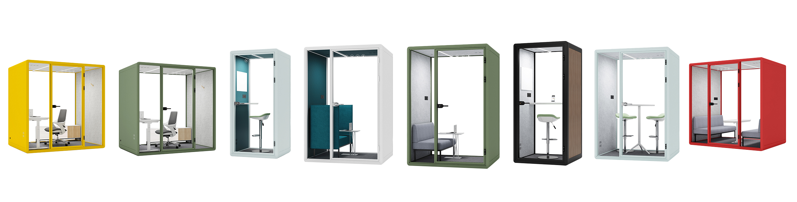 Sound Insulation Office Booth Design