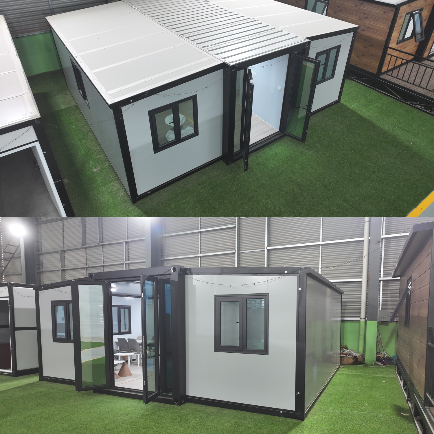Prefabricated Expandn10ft 20 ft Modern Modular Detachable Low Cost 2 3 Bedroom Villa Casa Container House for Living