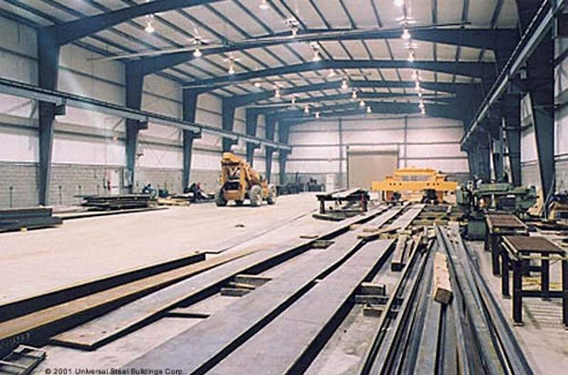 Prefabricated Industrial Factory Warehouse Metal Frame House Modular Steel Structure Buildings