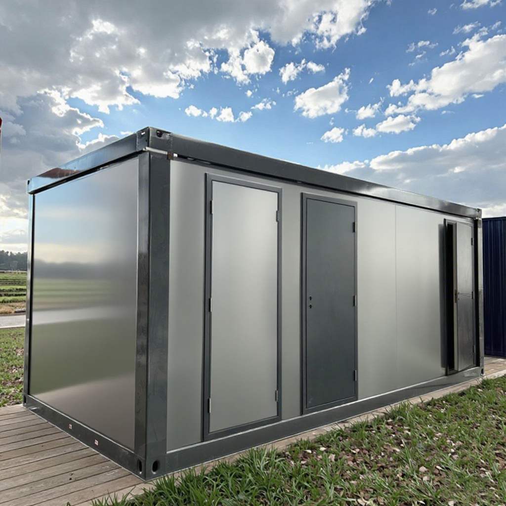 Two-Floor Prefabricated Steel Container House for Labor Mining Camp Modular Buildings for School Apartment Use for Mining