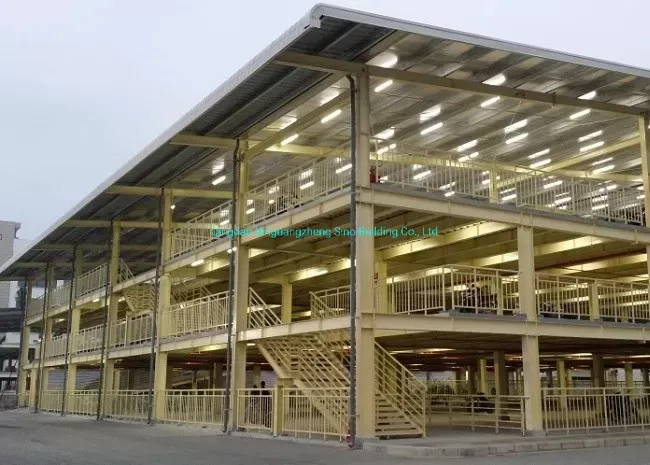 Customized Pre Engineered Metal Structural Car Parking Building