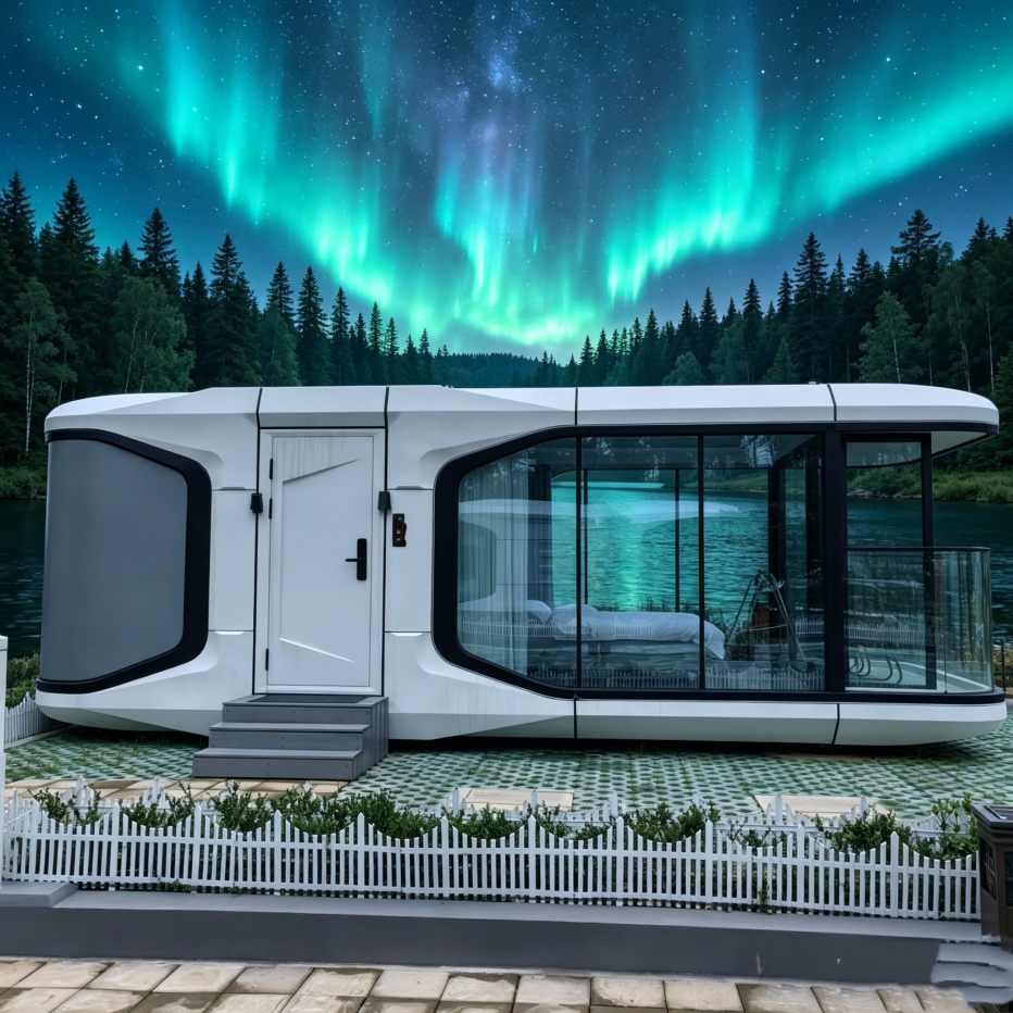 Hot Selling Quality Smart Assembled Prefab Modular Space Capsule House for Campsite