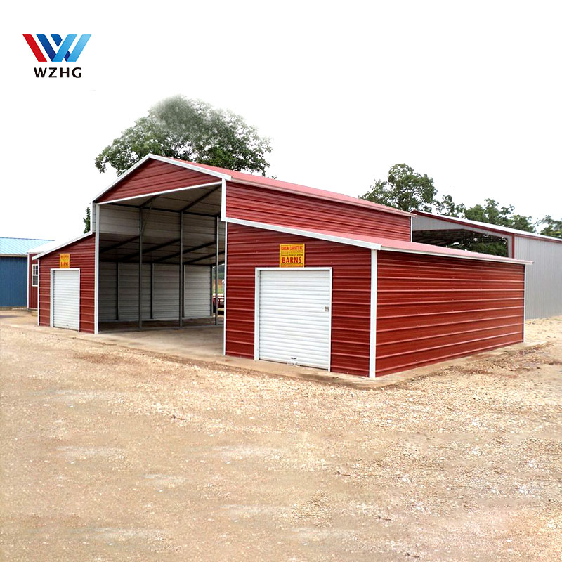 Low Cost Design Prefabricated Steel Structure Poultry Farm Prefab Slaughter House Equipment Cattle House