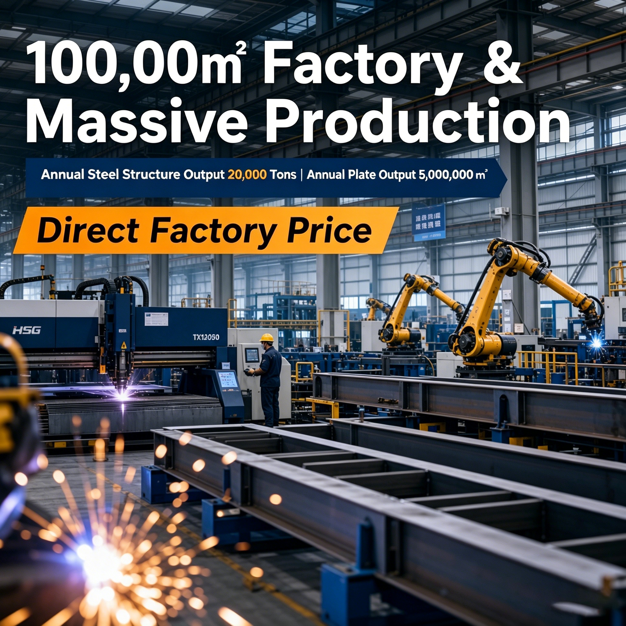 Metal Prefabricated Steel Structure Building Materials Warehouse Steel Warehouse Building for Sale