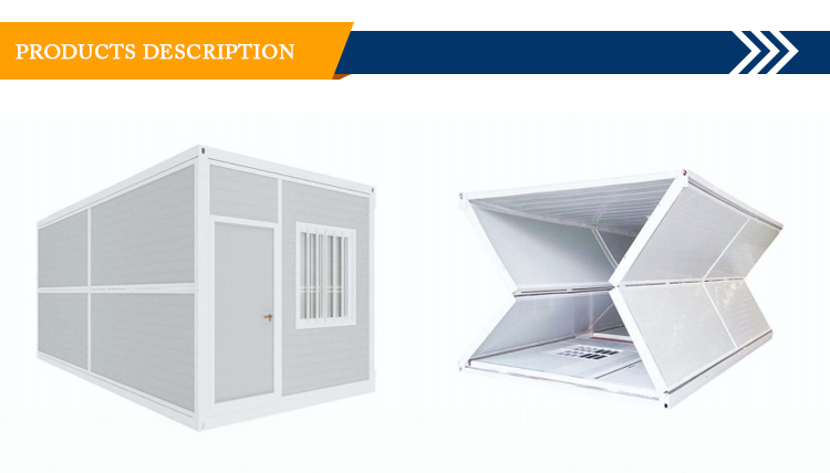 Quick Assembly Building Easy Install Temporary Building Prefab House Mobile Home for Construction Site Office