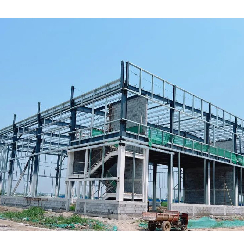ISO CE Metal Steel Structurecommercial Building Custom Steel Structure Shopping Mall With Mezzanine
