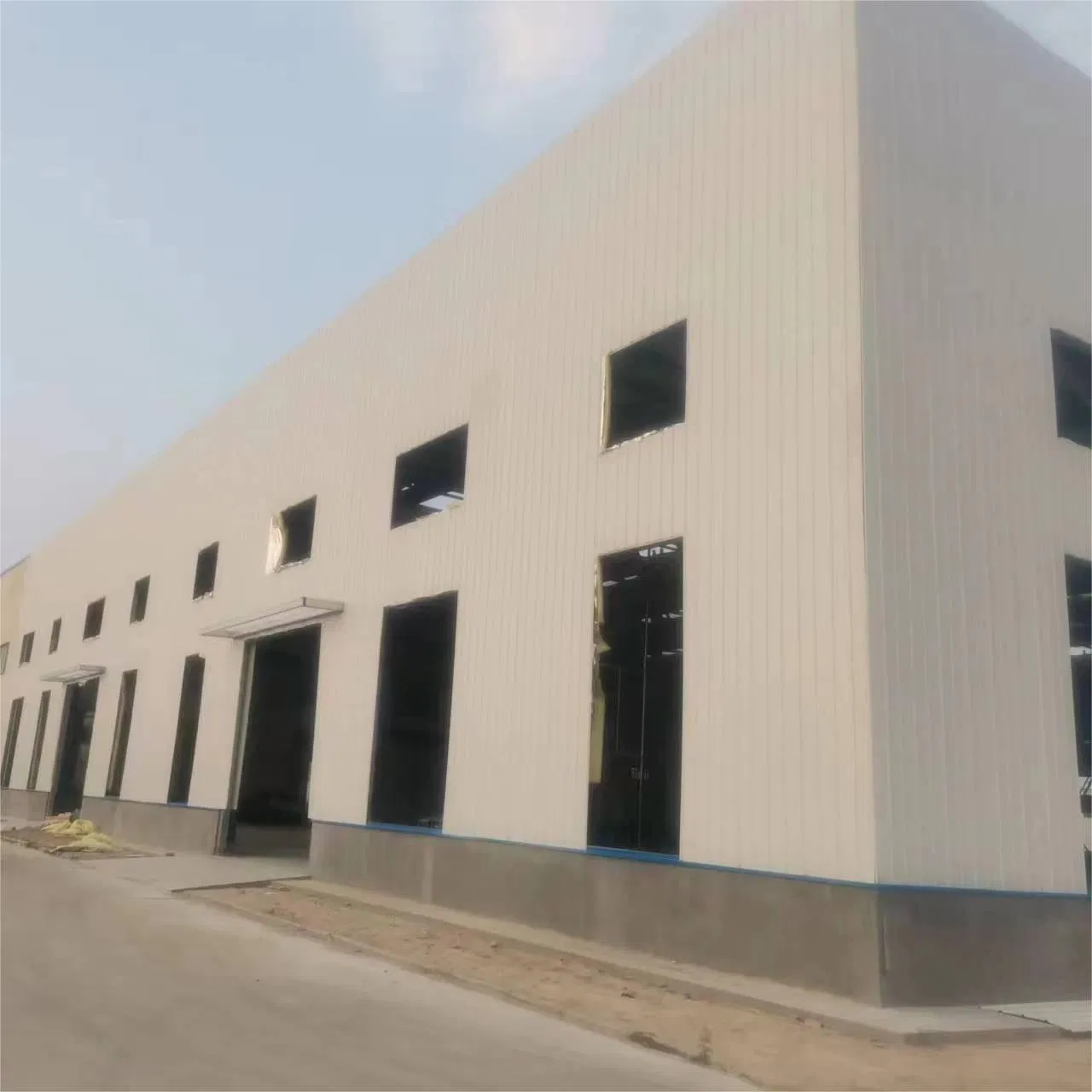 Economic Low Cost Modular Construction Metal Steel Prefabricated Industrial Commercial Office/ Warehouse/ Workshop/ Building