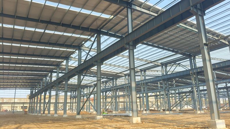 China Cheap Price Pre-Engineered Steel Building Metal Arch Frame Warehouse Building Steel Frame Structure