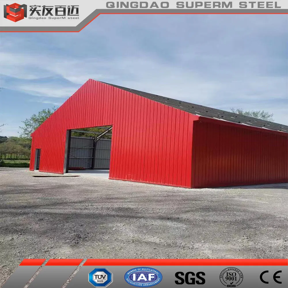 Prefab Light Steel Structure Warehouse Construction Pre-Engineered Metal Building Kits