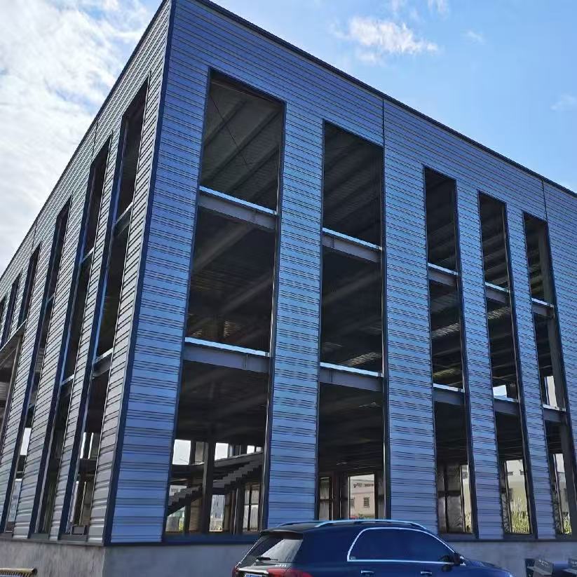 Multi-Story Steel Frame Apartment, Prefabricated Steel Structure Building for Commercial Use