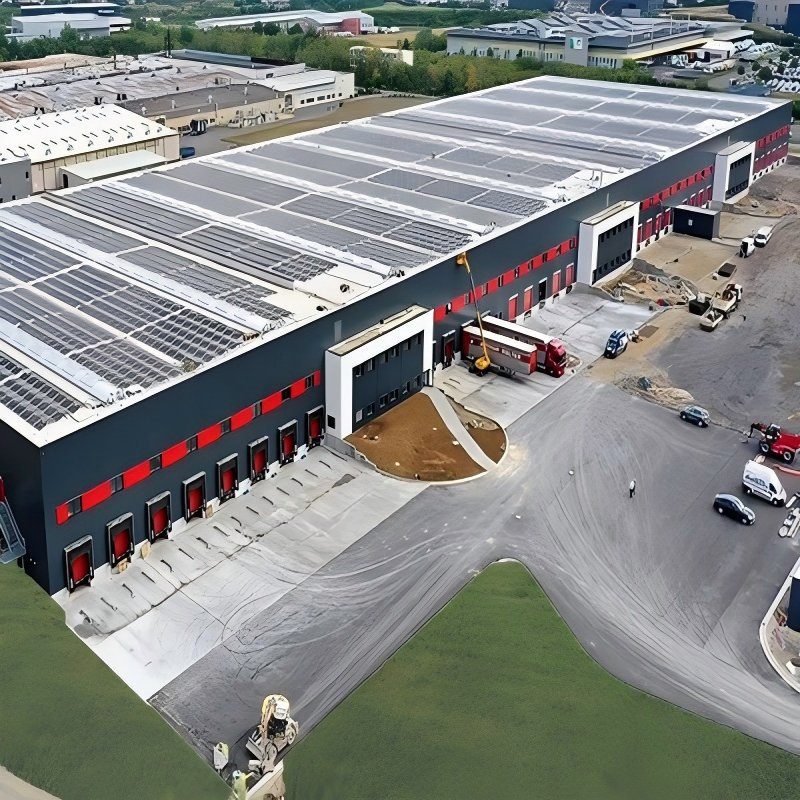 Quick Installation Pre-Engineered Metal Warehouse Building Steel Structure Workshop