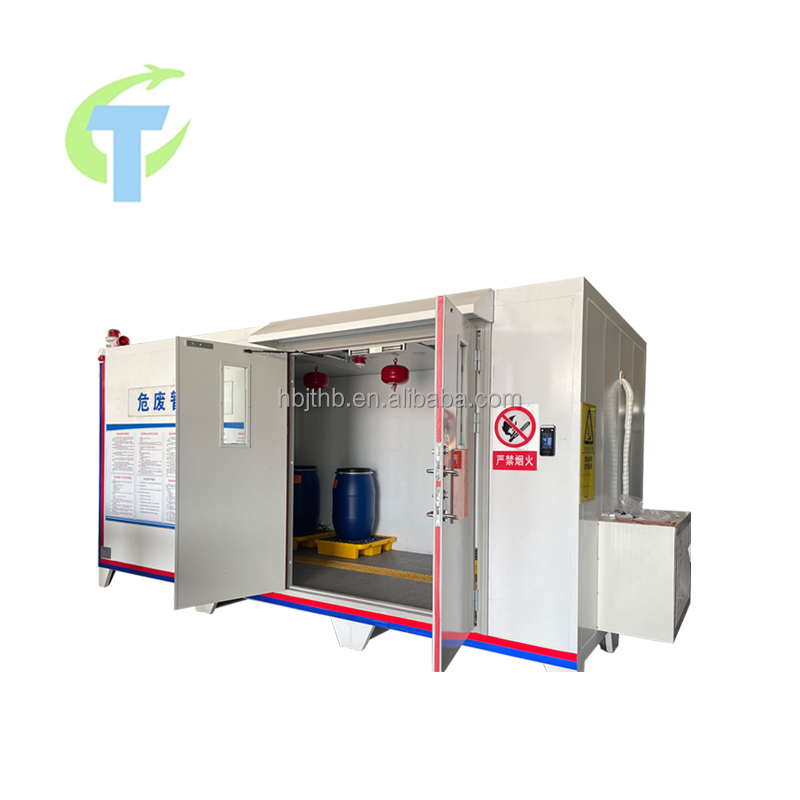Mobile Fireproof &amp; Explosion-Proof Hazardous Waste Temporary Storage Container House