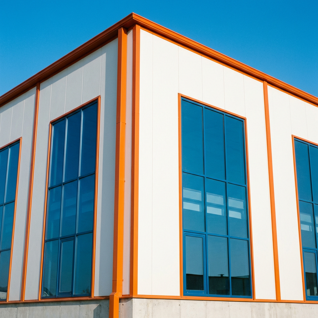 Modern Prefab Steel Structure Multi Floor Commercial Building For Office School Hotel Worker Dormitory Online Technical Support