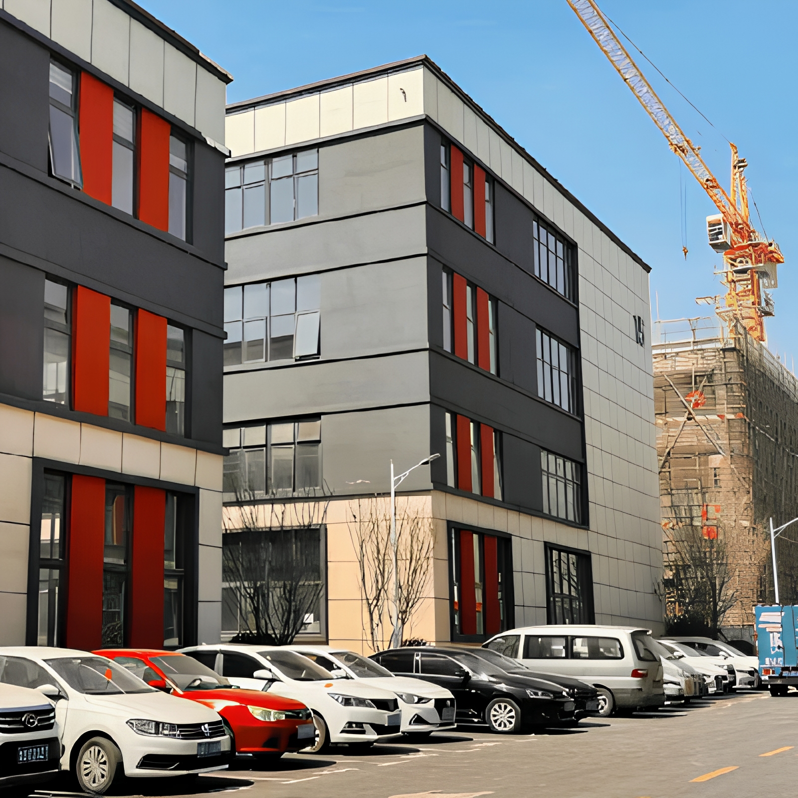 Pre Engineered Multi Story Steel Structure Buildings With Prefabricated Design