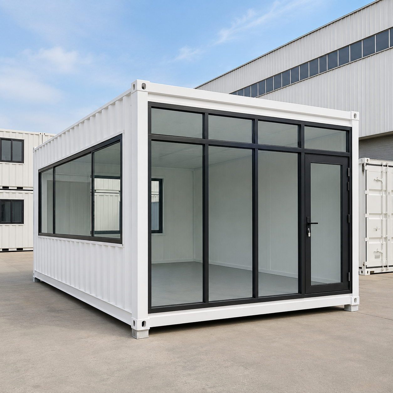 Customizable Durable Steel Mobile Bar Container House Outdoor Coffee Shop Retail Kiosk Vendor Cabin for Events