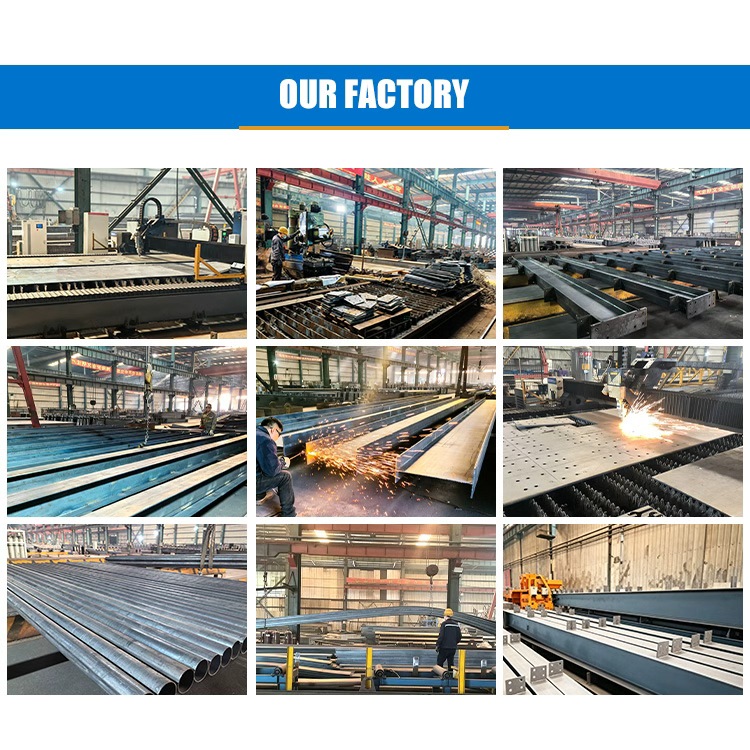 PEB Steel Structural Workshop Pre-Engineered Industrial Modular Warehouse Building