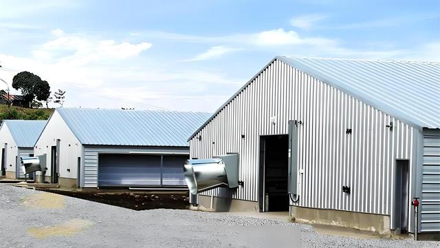Modular warehouse steel building application