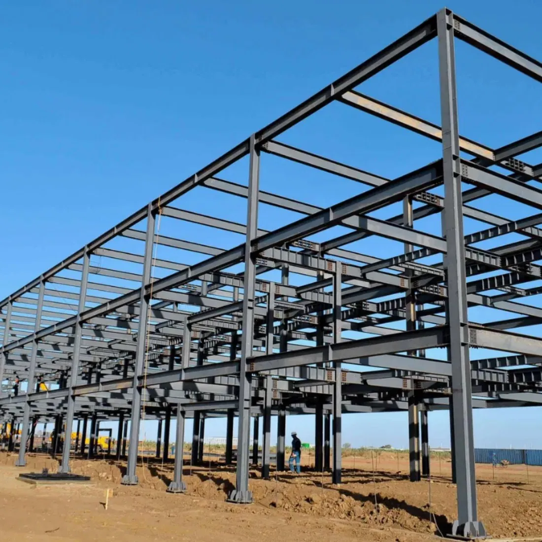 Commercial and Residential Building Modular Commercial Building Multi Storey Steel Frame Structure Building