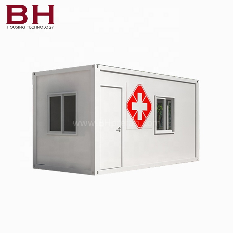 China Portable Modular Mobile Medical Clinic Flat Pack Prefab Container Hospital