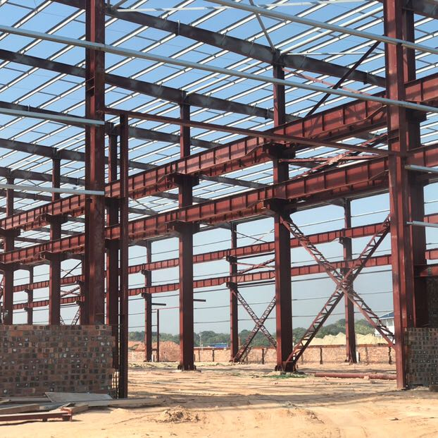 Prefabricated Steel Structure Construction Residential Steel Frame House Building