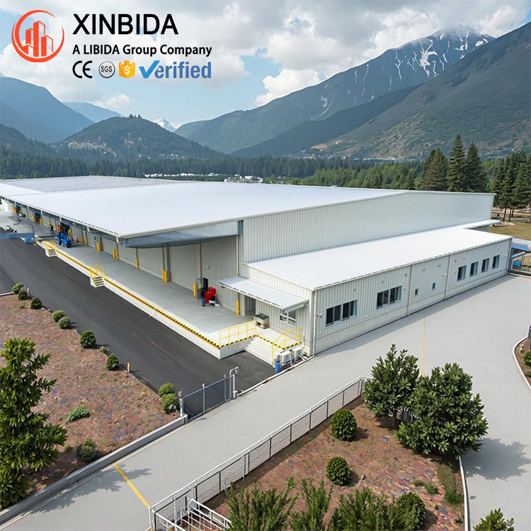 Custom Pre Engineered Steel Buildings For Supermarkets Shopping Malls And Warehouses With Fast Erection And Durable Design