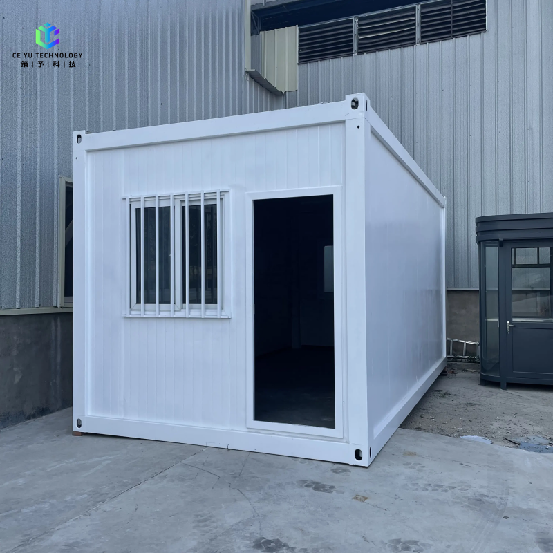 Robust Waterproof Fireproof Modular Building for Construction Site Office Labor Dormitory and Emergency Shelter Flat Pack House