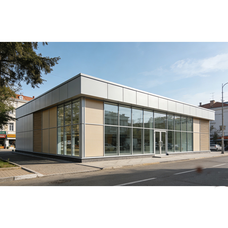 ISO CE Metal Steel Structurecommercial Building Custom Steel Structure Shopping Mall With Mezzanine