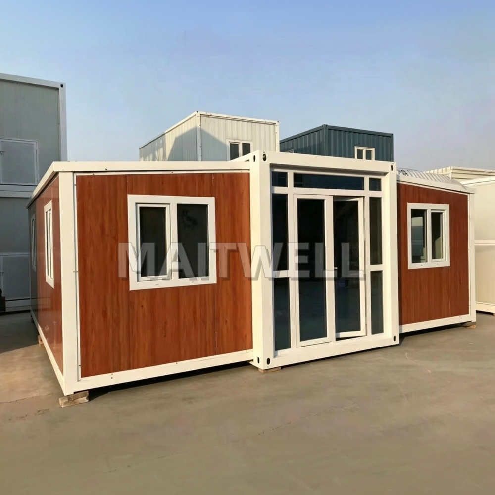 Custom Modular Home European Turnkey Prefab Building Steel Structure Expandable Container House for Vacation Cabin ADU Projects
