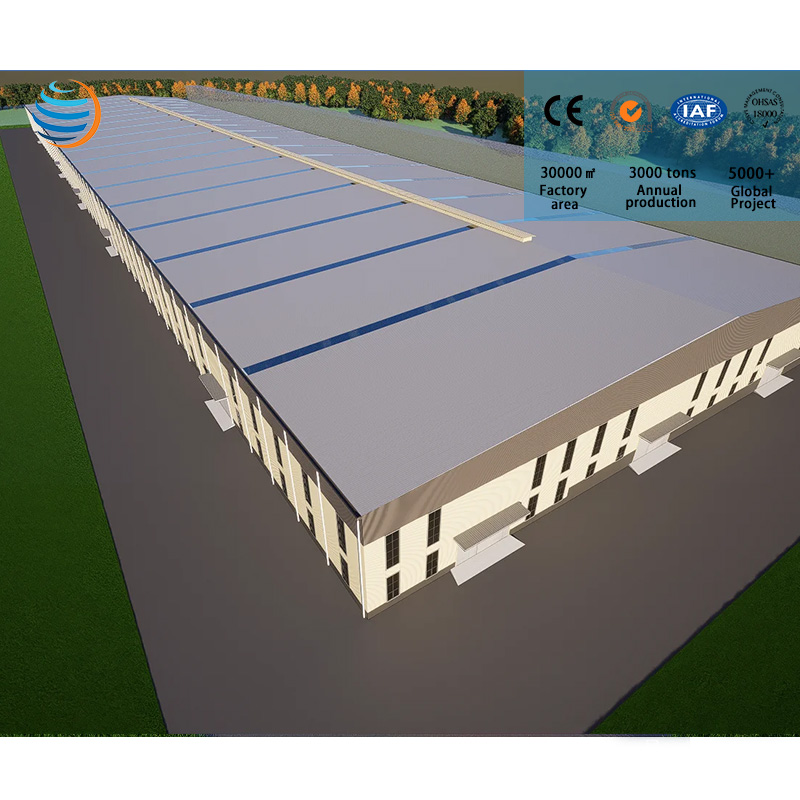 Custom Steel Structure Buildings for Warehouse Workshop and Office Modular Steel Structure Building for Commercial